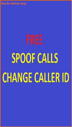 PRANK CALLS WITH FAKE CALLER ID + FREE CREDIT screenshot