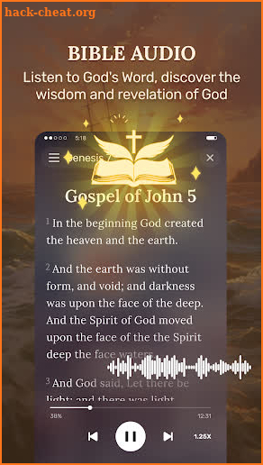 Pray Bible - Audio&Verse screenshot