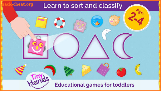 Pre-k preschool learning games screenshot