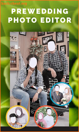 Pre Wedding Couple Photo Editor screenshot