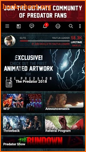 Predator Official Fan App screenshot