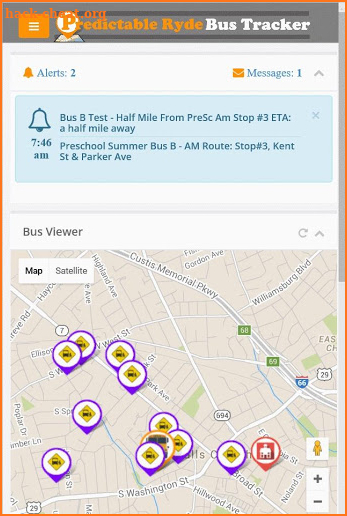 Predictable Ryde Bus Tracker screenshot