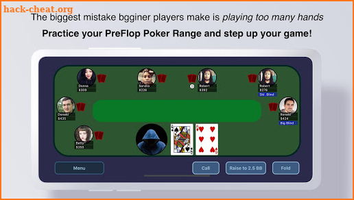 PreFlop Poker Trainer screenshot