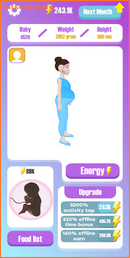 Pregnancy Idle 3D screenshot