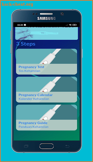 Pregnancy Test App screenshot