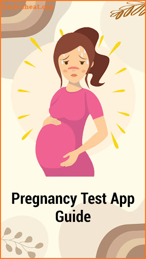 Pregnancy Test App Guide screenshot