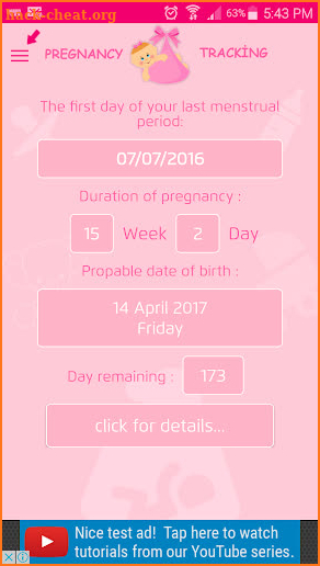 Pregnancy Tracker screenshot