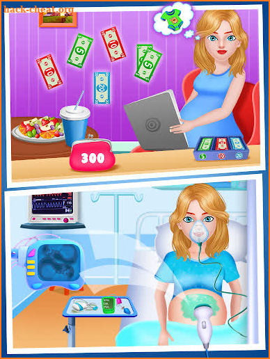 Pregnant Mommy - Newborn Baby Care Game screenshot