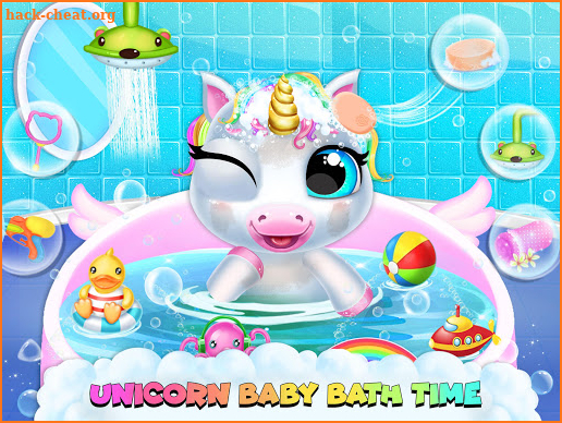 Pregnant Unicorn Mom And Baby Daycare screenshot