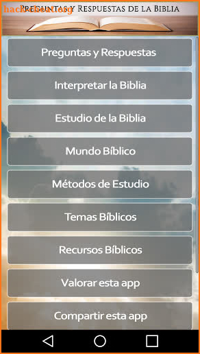 Preguntas y respuestas de la Biblia screenshot