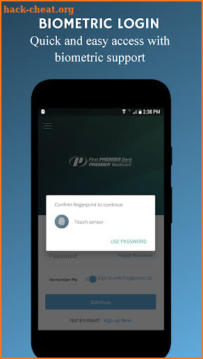 PREMIER Credit Card screenshot