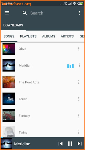 Premium Music Player MP3 SD Downloader screenshot