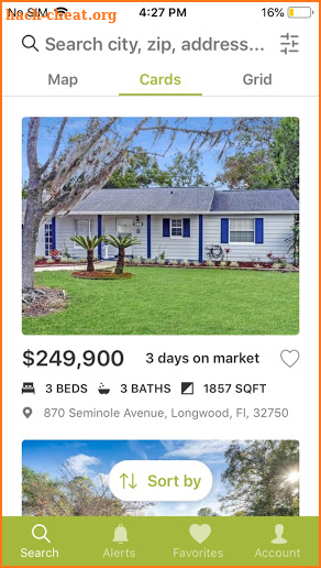 Premium Properties Home Search screenshot