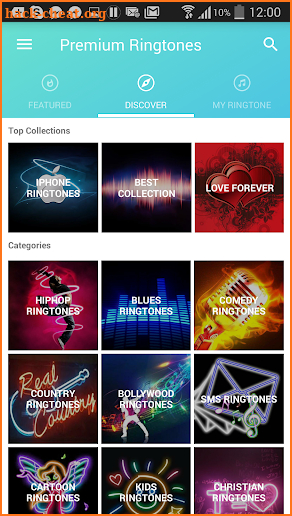 Premium Ringtones Free screenshot