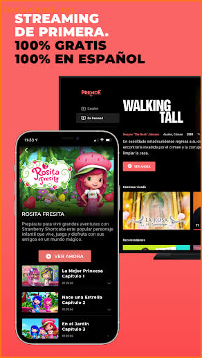 PrendeTV: TV and Movies FREE in Spanish screenshot