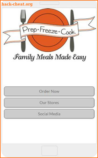 Prep Freeze Cook screenshot