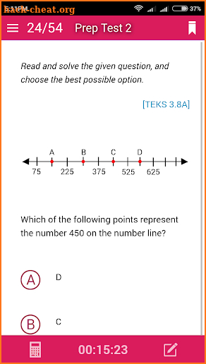 Prep Test STAAR Math - Grade 3 screenshot