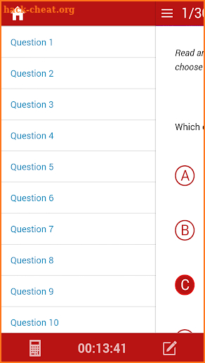 Prep Test STAAR Math - Grade 6 screenshot