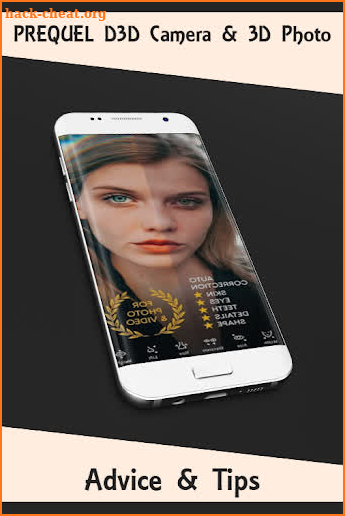 PREQUEL D3D Camera & 3D Photo Advice screenshot
