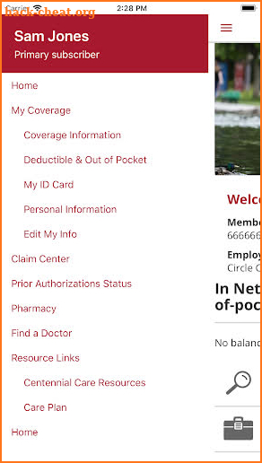 Presbyterian MyHealthPlan screenshot