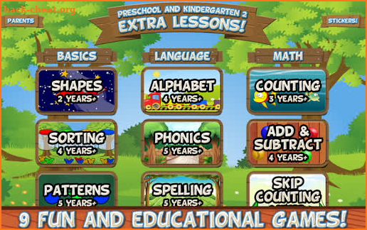 Preschool and Kindergarten 2: Extra Lessons screenshot