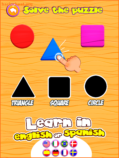 Preschool basic skills, numbers & shapes screenshot