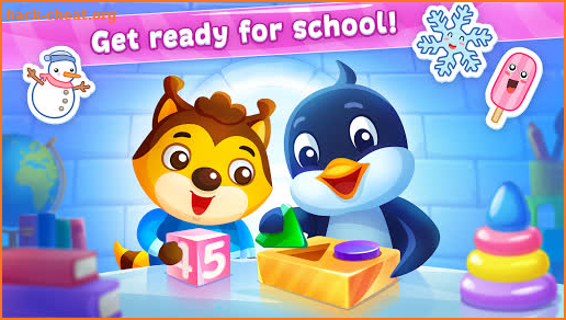 Preschool educational games for kids with Pengui screenshot