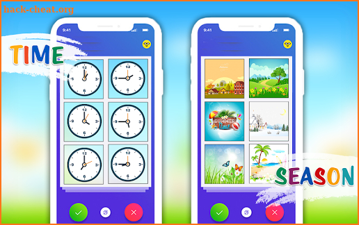 Preschool Learn : Kids Clock, Days, Months, Season screenshot