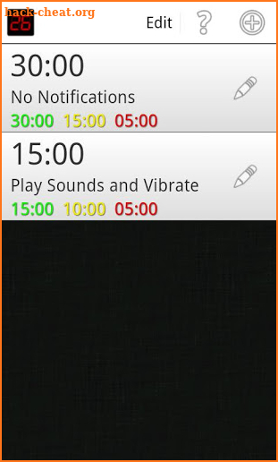 Presentation Clock screenshot