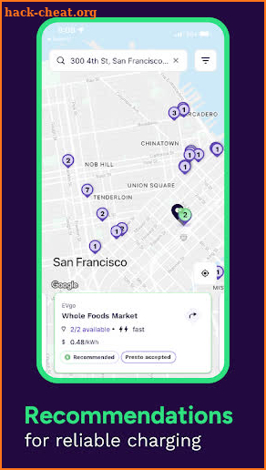 Presto Fast & Easy EV Charging screenshot