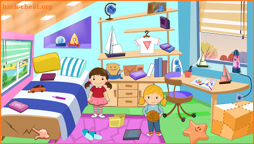 Pretend Play Home Repair: Doll House Cleaning screenshot