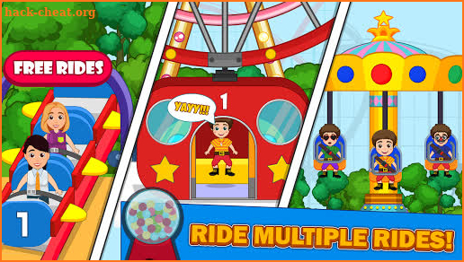 Pretend Play Theme Park: Doll House Amusement screenshot