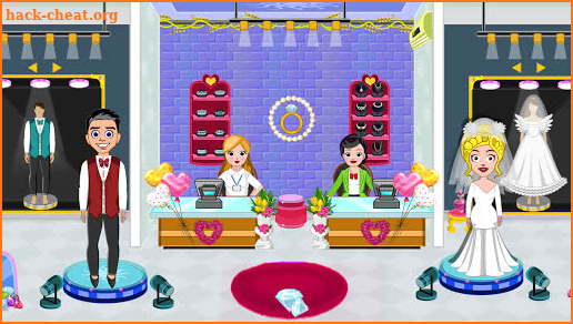 Pretend Town Wedding Party screenshot