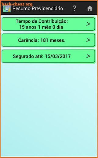 PrevApp - Simulador INSS screenshot