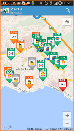 Prezzi Benzina - Gas prices screenshot