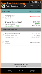 Price Cruncher Pro Unlocker screenshot