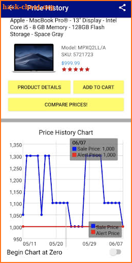 Price Tracker for Walmart screenshot