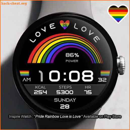 Pride Rainbow Love is Love screenshot