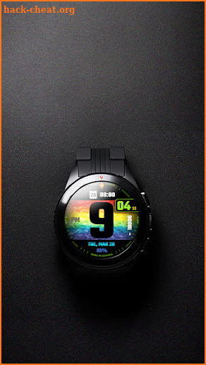 Pride Watch Face LGBT VS59 screenshot