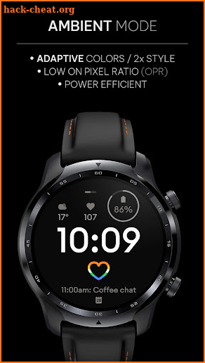 Pride: Wear OS watch face screenshot