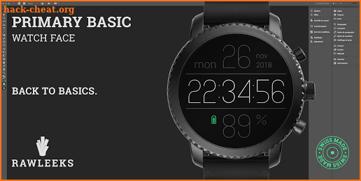 Primary Basic Watch Face screenshot