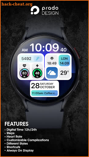 PRIME Home OS 4 Watch Face screenshot