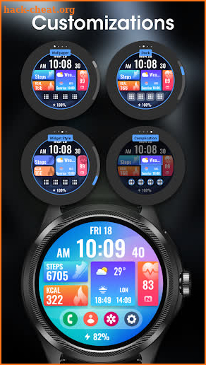 PRIME Home OS Watch Face screenshot