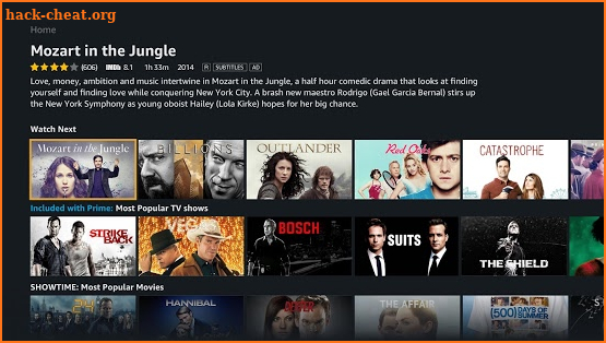 Prime Video - Android TV screenshot