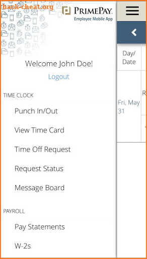 PrimePay Employee App screenshot