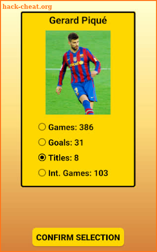 Primera División Top Trumps screenshot