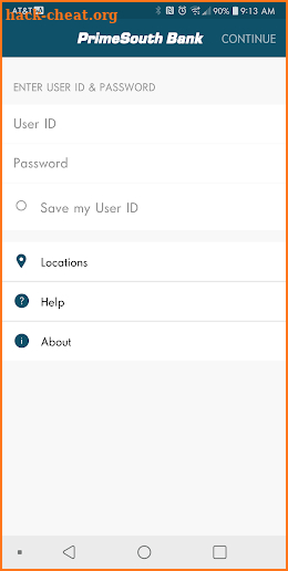 PrimeSouth Bank GA screenshot