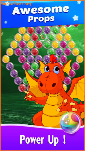 Primitive Bubble Shooter Dragon Pop screenshot