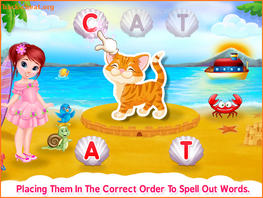 Princess ABC: Spelling Learning and Quiz screenshot