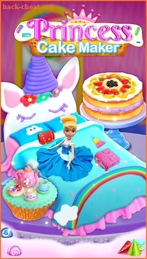 Princess Cake Maker Games screenshot